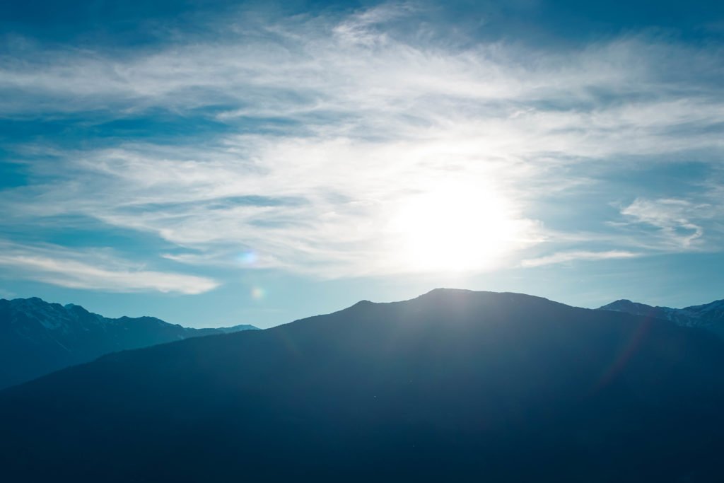 Von der Sonnenalm aus kann man wunderbare Sonnenuntergänge beobachten Von der Sonnenalm aus kann man wunderbare Sonnenuntergänge beobachten