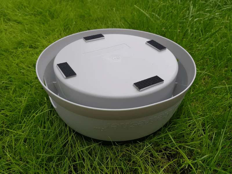 Die Unterseite der Hunter Travel Bowl für Hunde Unterseite Hunter Travel Bowl